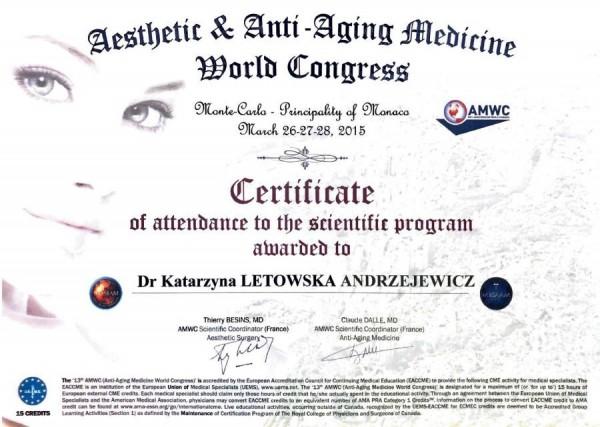 aesthetic and anti-aging medicine world congress 2015